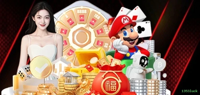 Aplicativo móvel 1353luck para iOS e Android